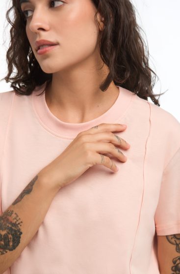 Футболка пряма Dora Персик