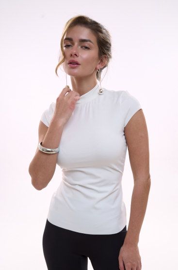 Футболка Estela Молочна