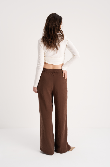 Брюки casual Polly Шоколад