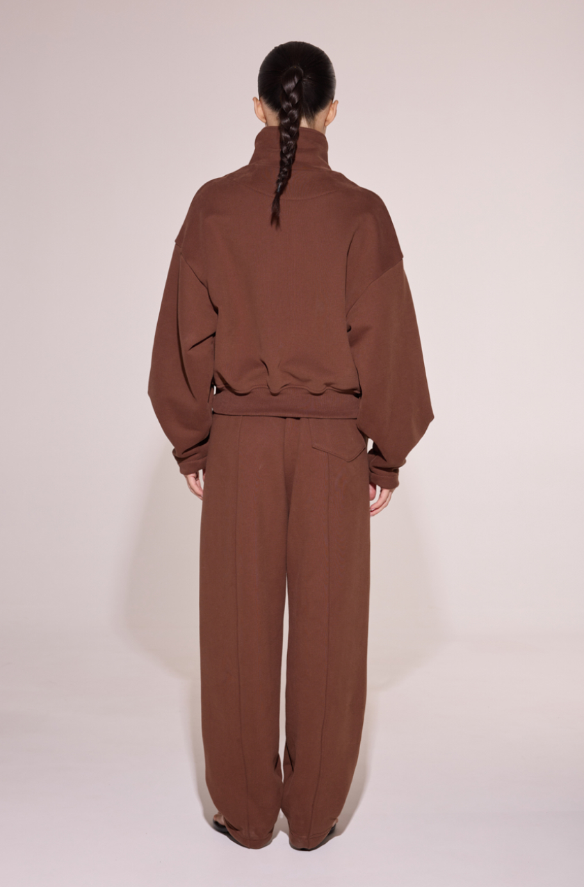 Бомбер тринитка Шоколад — фото 3