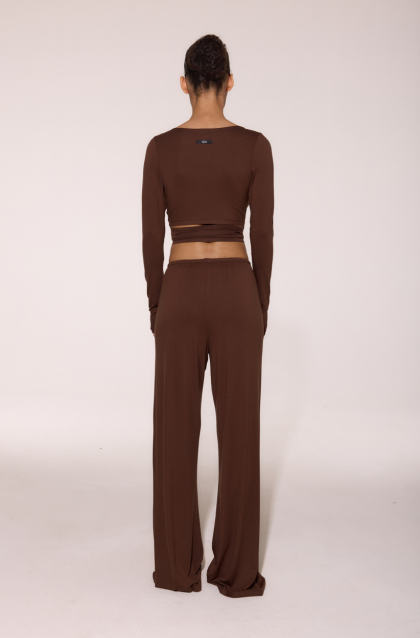 Домашній костюм з запахом Шоколад — фото 4